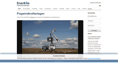 Desktop Screenshot of enerkite.de